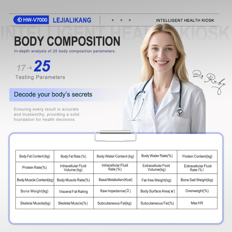 HW-V7000Intelligent Health Check-up Kiosk