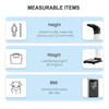 HW-200 Ultrasonic Height and Weight Scale