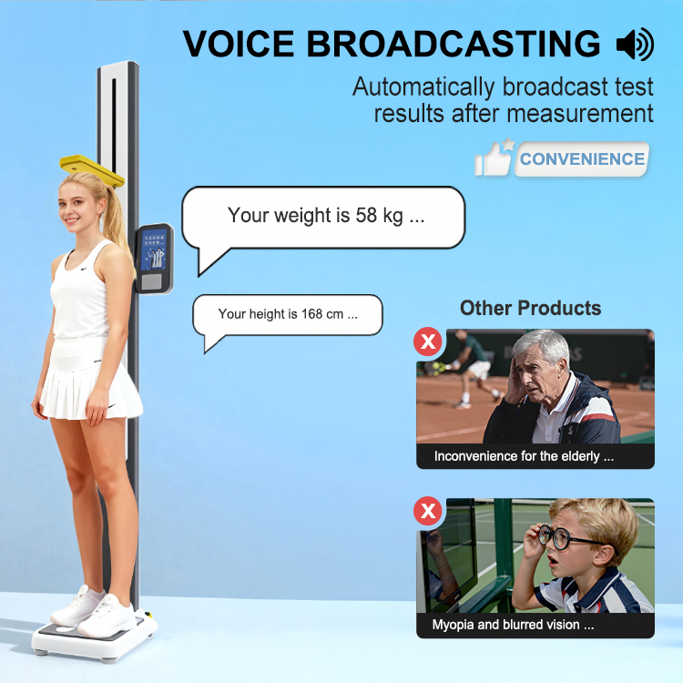 HW-S7 lifting type Height and Weight Scale