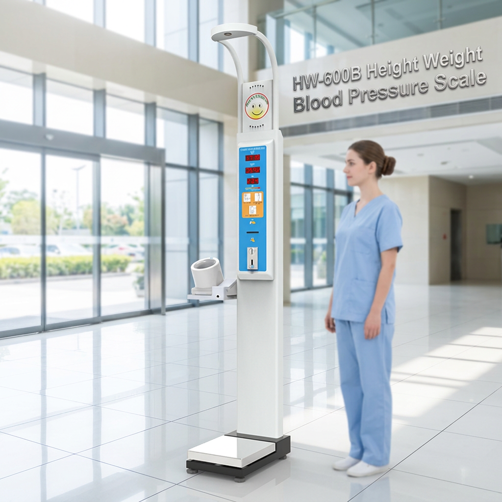 HW-600B Height Weight Blood Pressure Scale