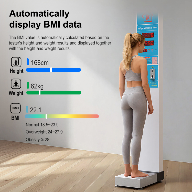 HW-900 ultrasonic Height and Weight Scale