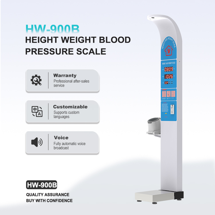 HW-900B ultrasonic height weight blood pressure measuring instrument