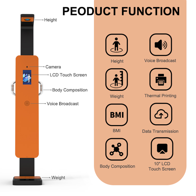 HW-B9 Outdoor Height Weight Scale