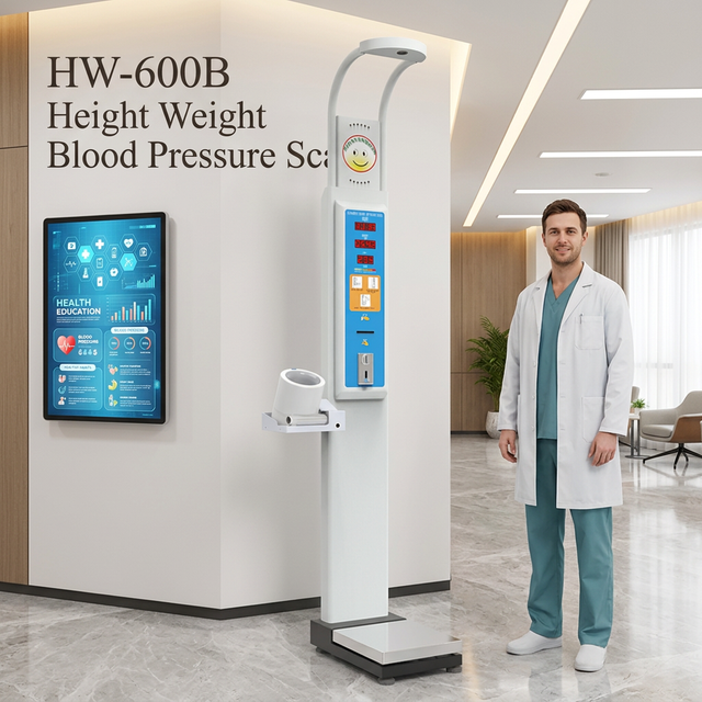 HW-600B ultrasonic height weight blood pressure measuring instrument