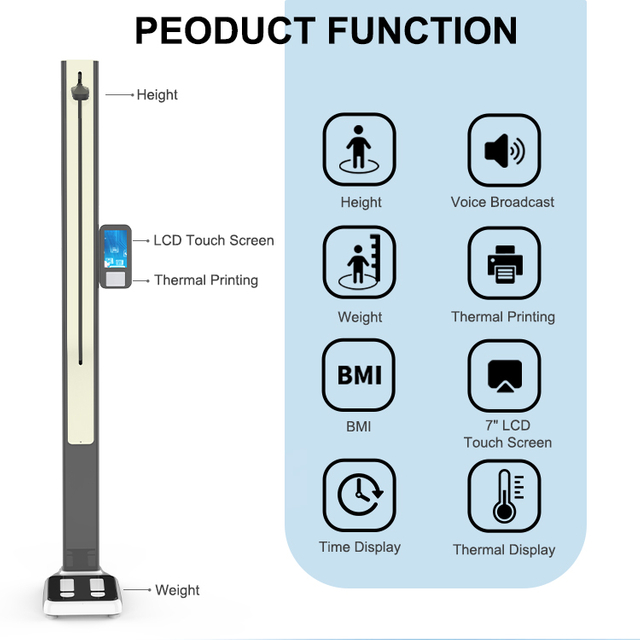 HW-S7 lifting typeHeight and Weight Scale