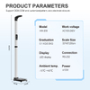 HW-200 Ultrasonic Height and Weight Scale