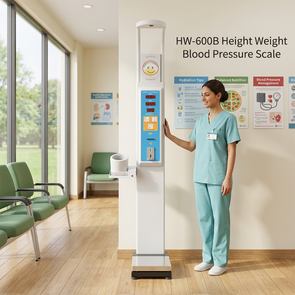 HW-600B Height Weight Blood Pressure Scale