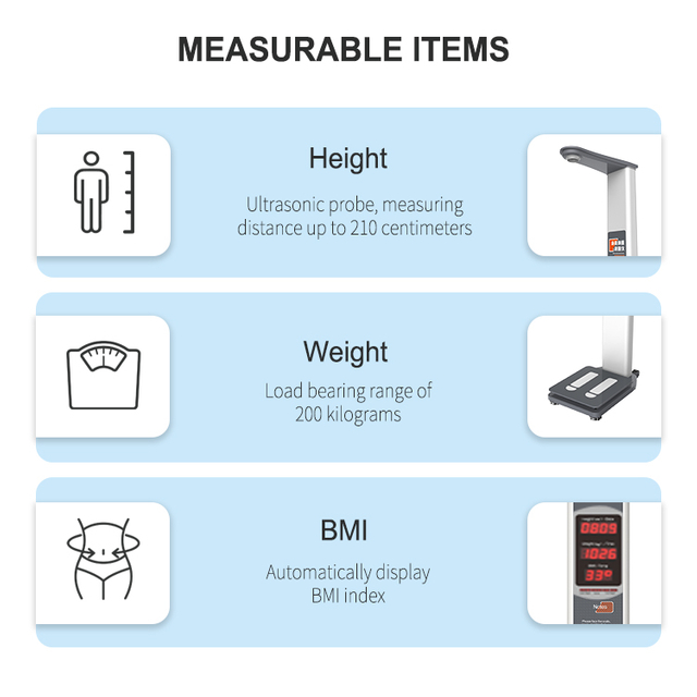 HW-701 Coin Operated Height Weight Scale