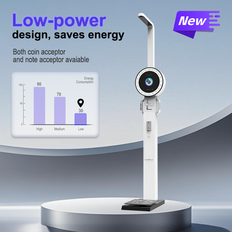 HW-500 New height weight fat scale